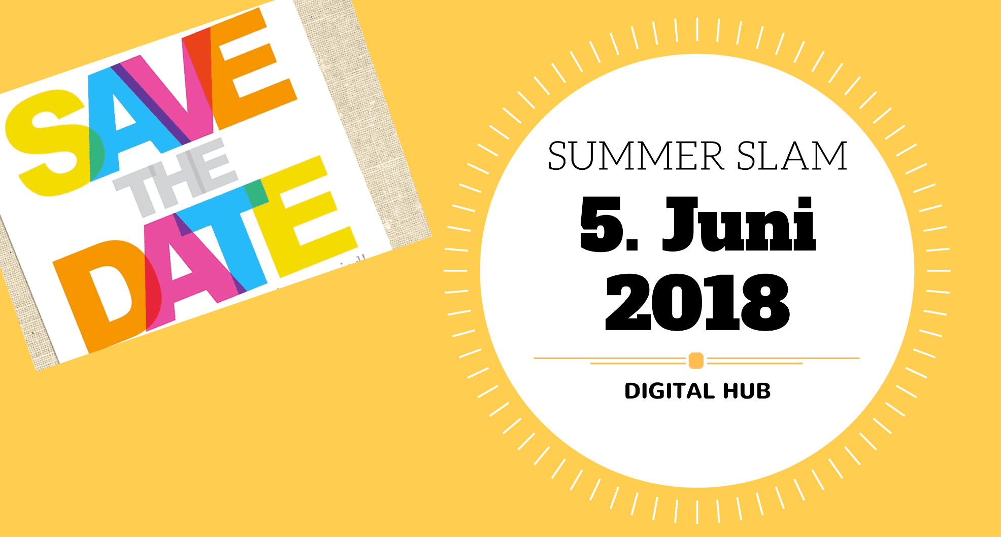 Wir, beim Summer Slam 2018 in Bonn